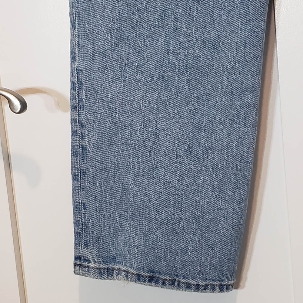 Madewell The Perfect Vintage Straight Jean Hi Rise Cotton Stretch Size 25 - Picture 9 of 12